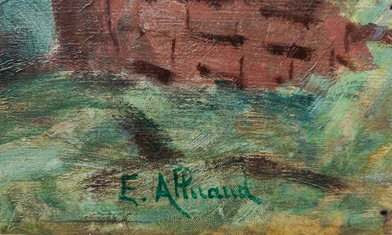 Eugène Alluaud ( 1866-1947) Moulin Bouchardon Creuse ~1925. Ecole De Crozant Limoges Guillaumin-photo-6