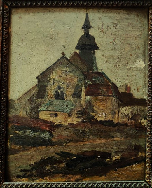 Bernard Naudin (1876-1946) Fresselines en Creuse. Châteauroux, Berry, Ecole de Crozant Maillaud-photo-2