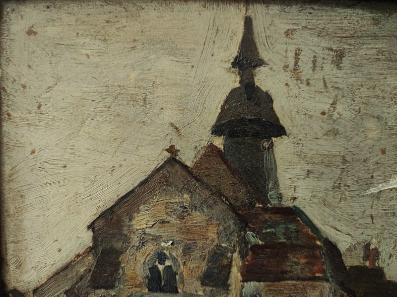 Bernard Naudin (1876-1946) Fresselines en Creuse. Châteauroux, Berry, Ecole de Crozant Maillaud-photo-2