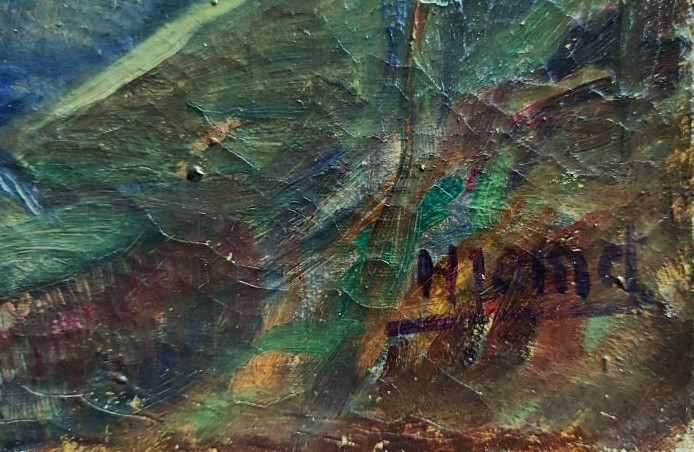 Henri Jamet (1858-1940) Winegrower In His Cellar, Gargilesse. Crozant School, Berry, Creuse, Gien-photo-7