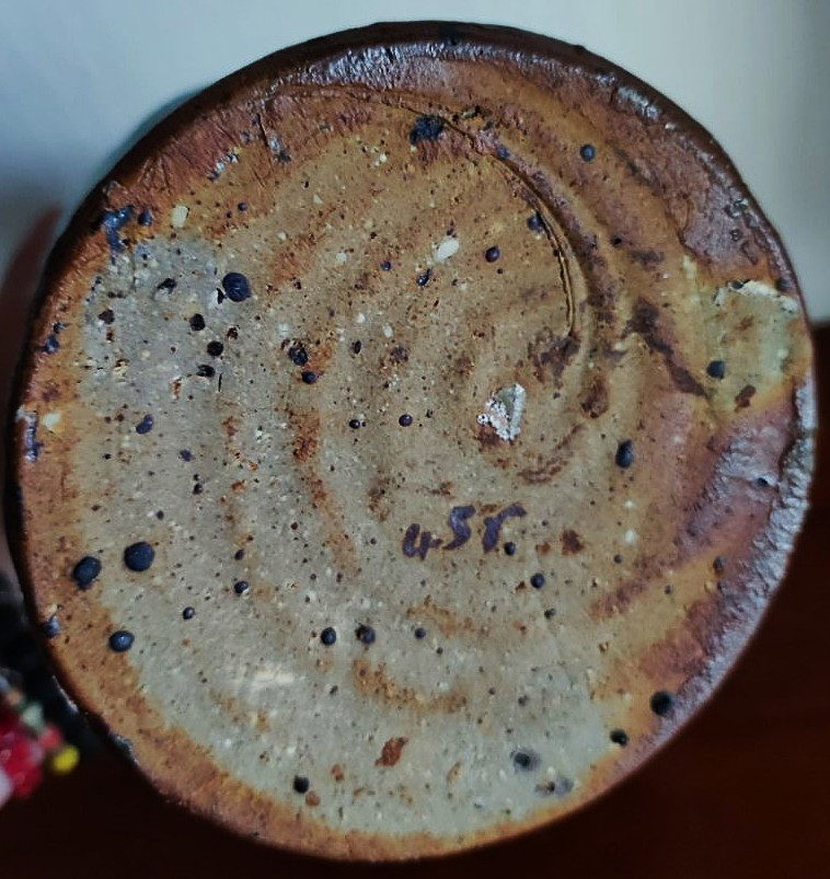 Anne Kjaersgaard (1933-1990) Stoneware Pitcher ~1980. La Borne, Linard, Leach, Joulia, Ivanoff Astoul-photo-5