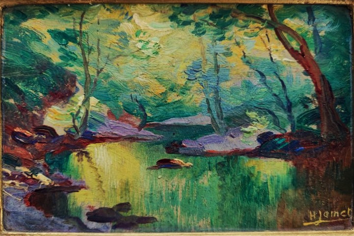 Henri Jamet (1858-1940) La Gargilesse. Ecole de Crozant, Berry, Detroy, Osterlind. Creuse, Gien-photo-2