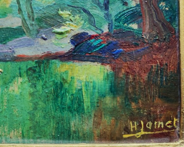 Henri Jamet (1858-1940) La Gargilesse. Ecole de Crozant, Berry, Detroy, Osterlind. Creuse, Gien-photo-5