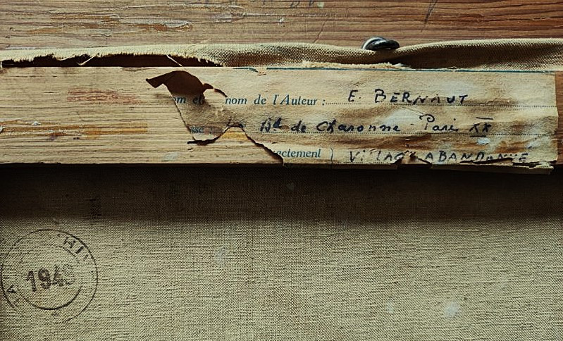 Edouard Bernaut (1890-1981) Village In Summer. Creuse, Dordogne. Crozant Montézin School, Romania-photo-8