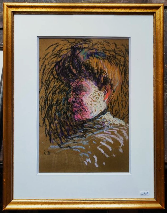 Charles Bichet (1863-1929) Portrait And/or Seated Nude. Fauve, Limoges, Crozant, Guillaumin, Valtat-photo-2