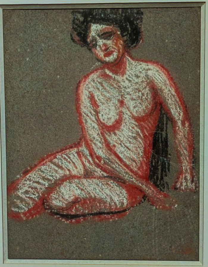 Charles Bichet (1863-1929) Portrait And/or Seated Nude. Fauve, Limoges, Crozant, Guillaumin, Valtat-photo-4