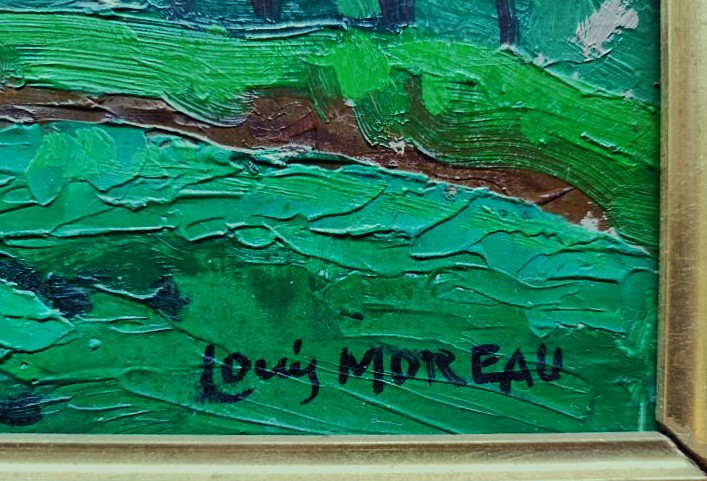 Louis Moreau (1883-1958). Sunny Undergrowth. Crozant School, Châteauroux, Anarchist, Luce-photo-3