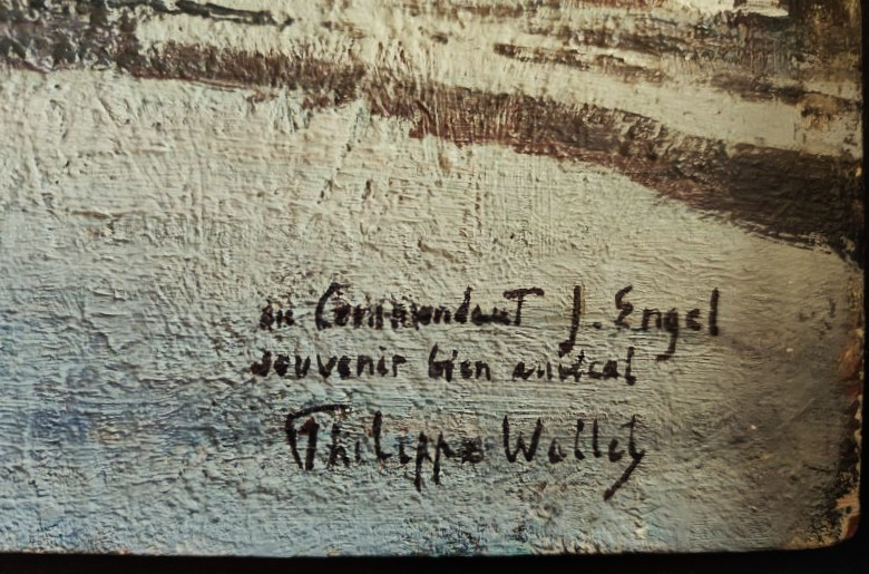 Philippe Wallet (19ème-20ème) Paysage de neige, Jura. Doubs, Roz, Fernier, Suisse, montagne.  -photo-6