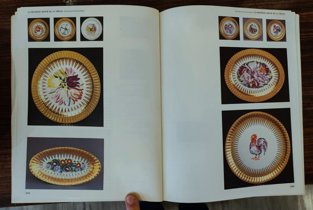 Assiettes porcelaine de Limoges de Bernardaud + Haviland décors de Van Dongen, Alluaud, Lalique-photo-8