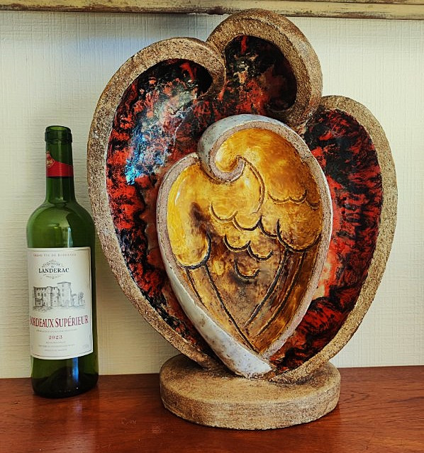 Pierre Lebasque (1912-1994) La chouette c.1935. Importante sculpture. Lenoble, Jouve, Mayodon-photo-2