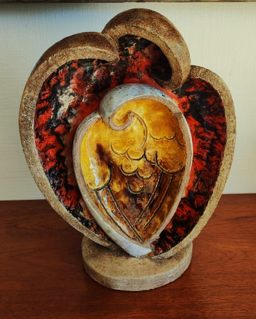 Pierre Lebasque (1912-1994) La chouette c.1935. Importante sculpture. Lenoble, Jouve, Mayodon-photo-3