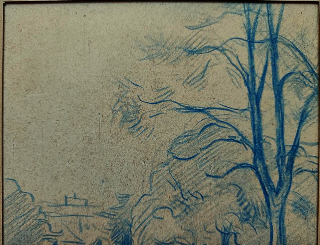 Maximilien Luce (1858-1941) Scène animée c.1900, Marne ? Néo-impressionniste, Paul Thomas Fauve-photo-3