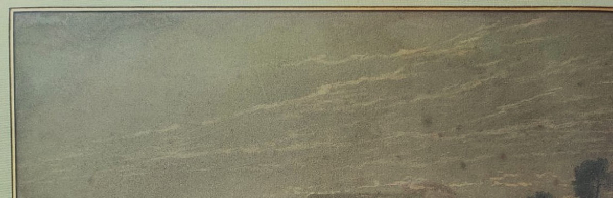 Charles Donzel (1824-1889) Lavandières, Vienne. Ecole de Crozant, Creuse, Corot, Dupré Limousin-photo-2