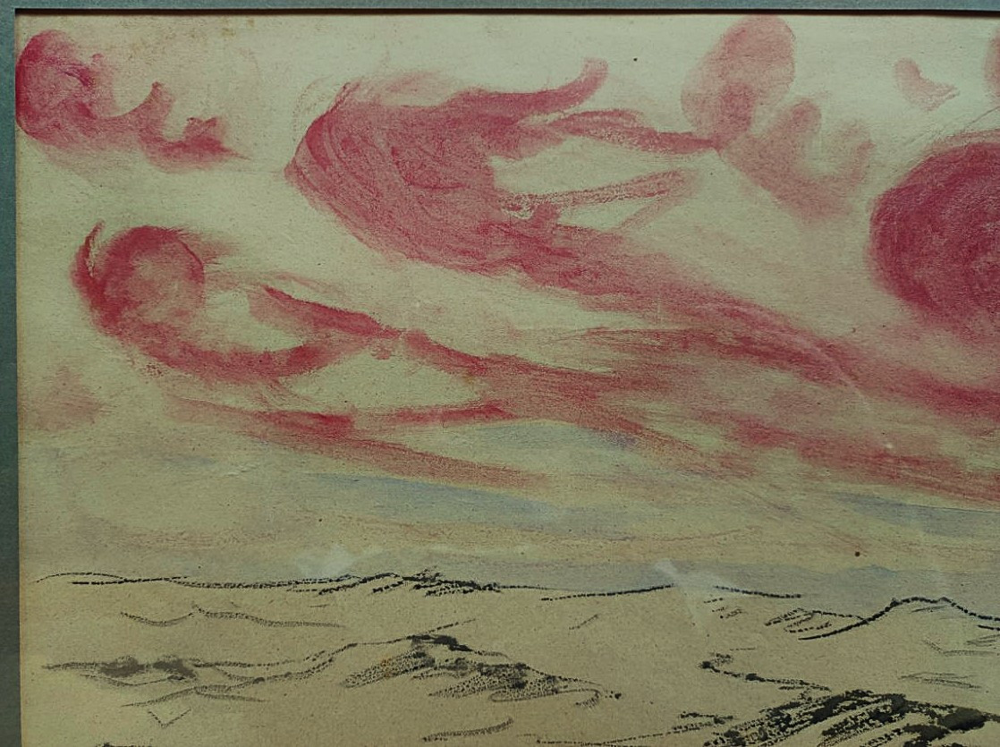 Alcide Le Beau (1873-1943) Marine~1905/06. Fauve breton, Gauguin, Sérusier, Matisse, Japonisme.-photo-3