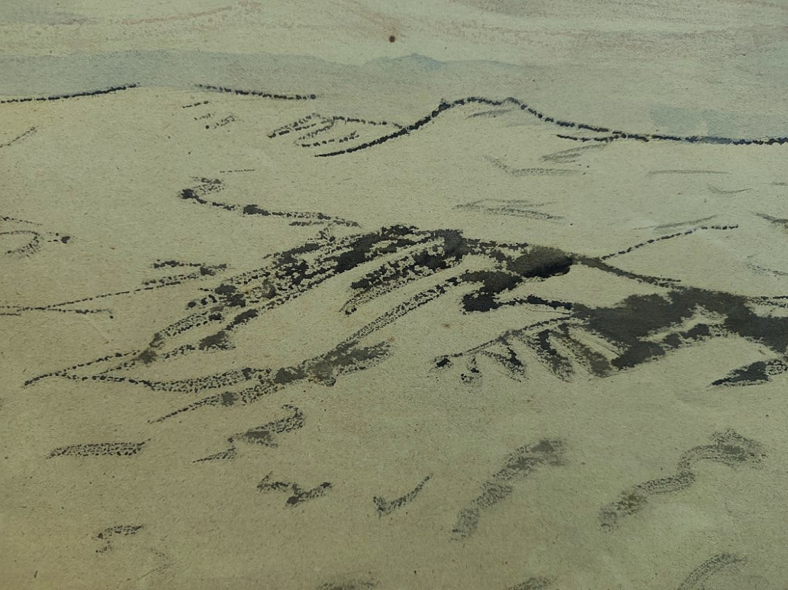 Alcide Le Beau (1873-1943) Marine~1905/06. Fauve breton, Gauguin, Sérusier, Matisse, Japonisme.-photo-5