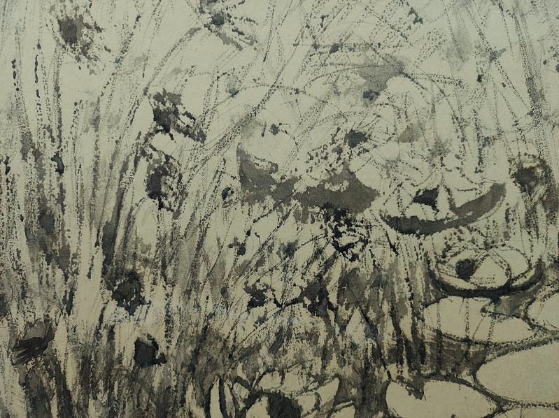 Alcide Le Beau (1873-1943) Papyrus And Water Lilies Circa 1906. Breton Fauve, Japonism, Gauguin...-photo-2