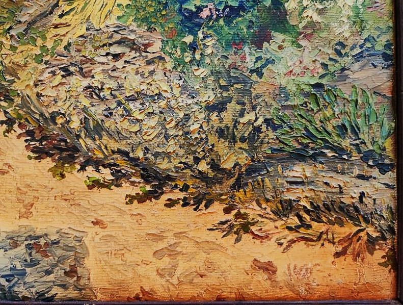 Adolphe Clary-baroux (1864-1932) The Entrance To The Village. Van Gogh, Sysley, Post-impressionist...-photo-1