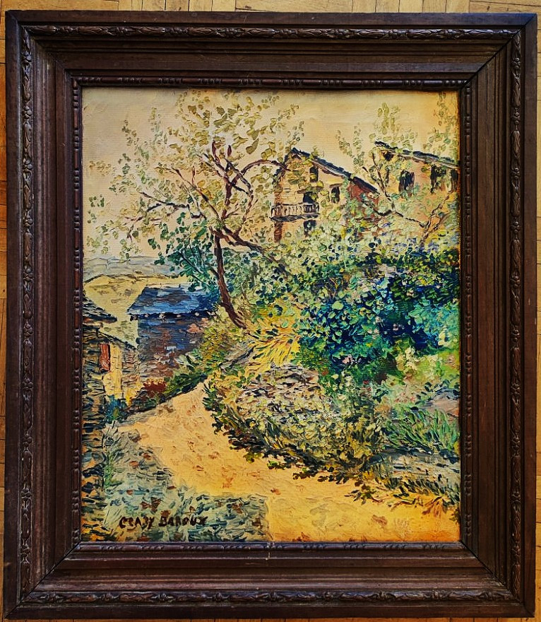 Adolphe Clary-baroux (1864-1932) The Entrance To The Village. Van Gogh, Sysley, Post-impressionist...