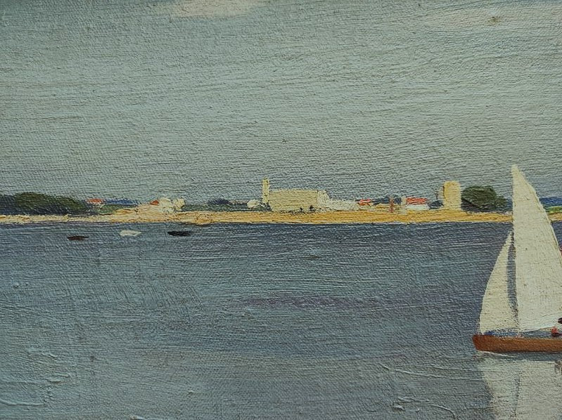 André Verger (1912-1990) La cote en Charente Maritime. Ile de Ré, Oléron, La Rochelle, Balande-photo-3