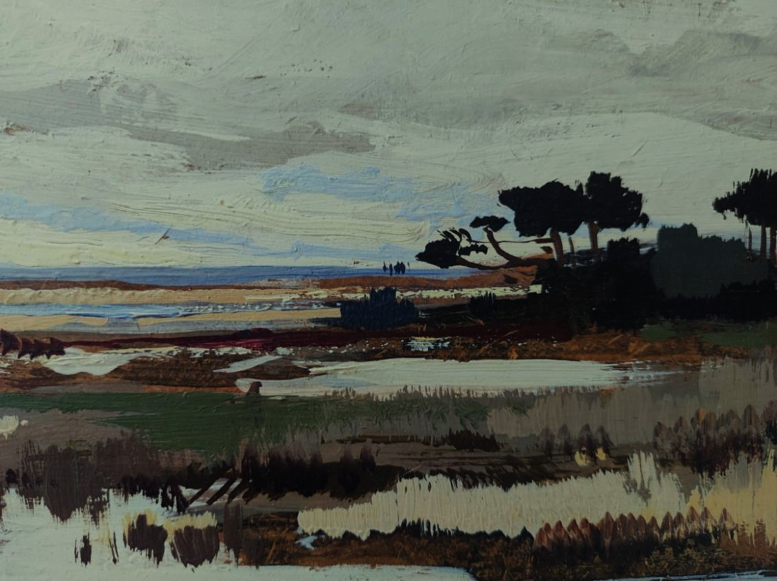 Lucien Péri (1880-1948) The Mouth Of The Liamone, Corsica. Cardella, Cannicioni, Bach, Corbellini-photo-2