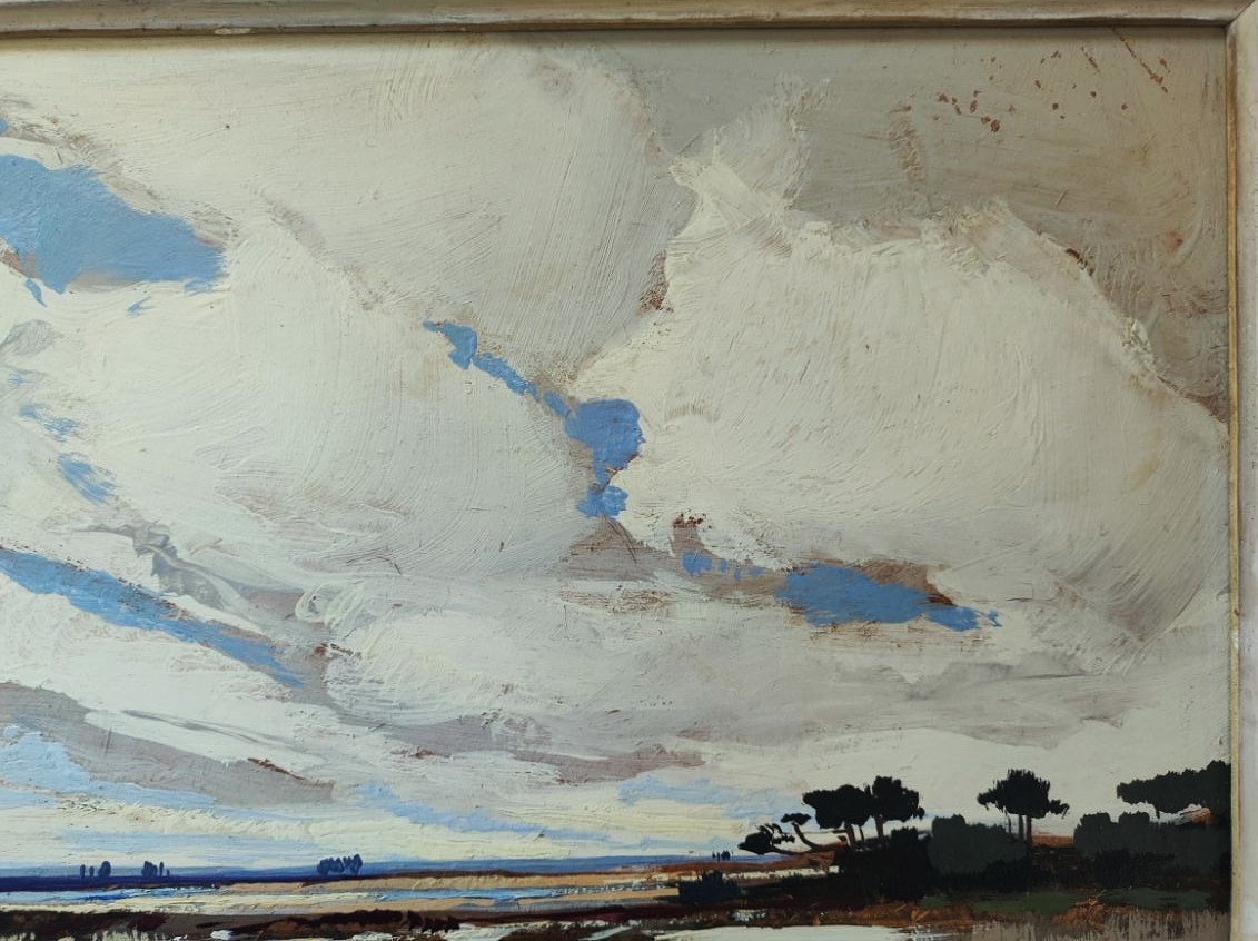 Lucien Péri (1880-1948) The Mouth Of The Liamone, Corsica. Cardella, Cannicioni, Bach, Corbellini-photo-5