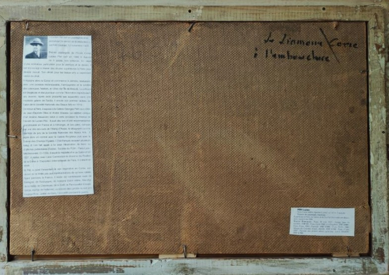 Lucien Péri (1880-1948) The Mouth Of The Liamone, Corsica. Cardella, Cannicioni, Bach, Corbellini-photo-8