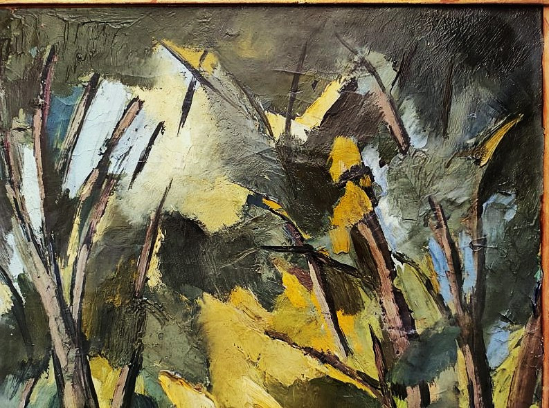 Anders Osterlind (1887-1960) Parc de Versailles 1921. Cézanne, Ecole de Crozant, Gargilesse....-photo-3
