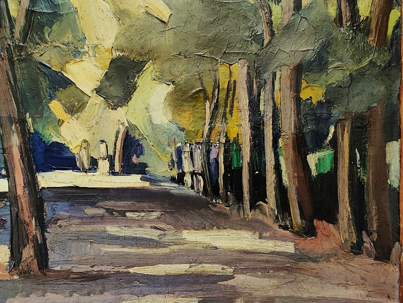 Anders Osterlind (1887-1960) Parc de Versailles 1921. Cézanne, Ecole de Crozant, Gargilesse....-photo-4