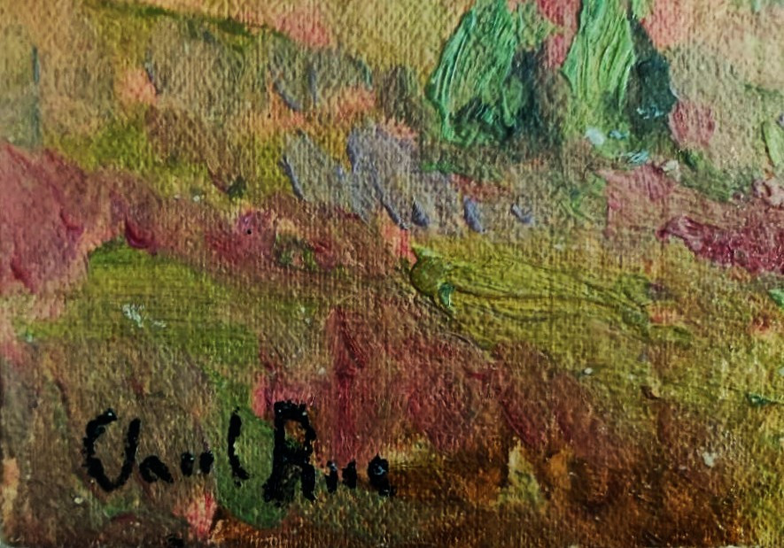 Paul Rue (1866-1954) Bouleaux et bruyères, Berry, Creuse. Ecole de Crozant, Châteauroux Coutant-photo-5