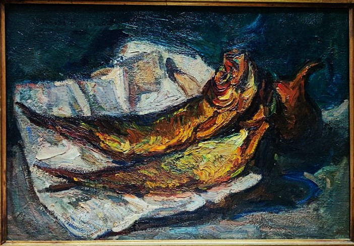 Marcel Arnaud (1877-1956) Still Life With Fish. Ecole Provençale, Aix En Provence, Cézanne-photo-2