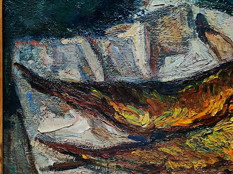 Marcel Arnaud (1877-1956) Still Life With Fish. Ecole Provençale, Aix En Provence, Cézanne-photo-6