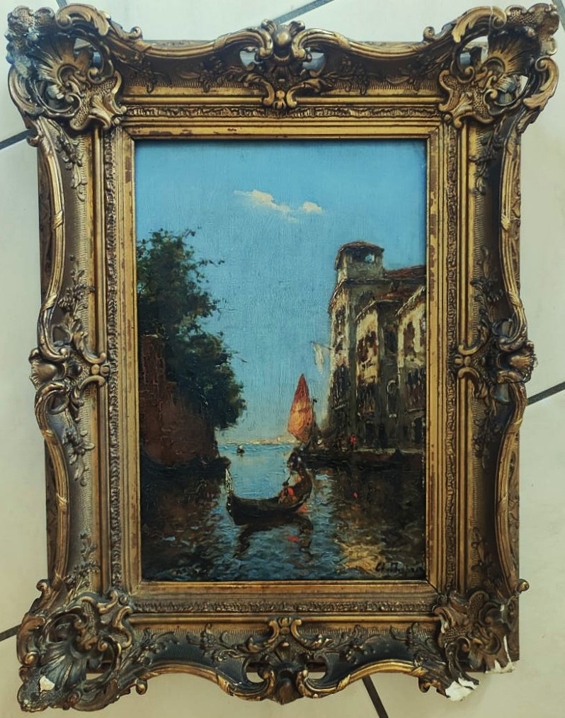 Albert Ferdinand Duprat (1882-1974) Animated View Of Venice ~1920. Italy, Duvieux, Ziem, Bouvard