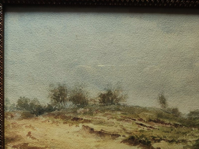 Alphonse BARIL (1816-1888) Dune en baie de Somme 1884. Peintre photographe d'Amiens Jules Verne-photo-3