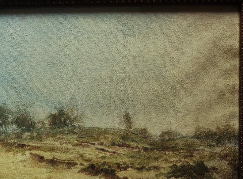 Alphonse BARIL (1816-1888) Dune en baie de Somme 1884. Peintre photographe d'Amiens Jules Verne-photo-4