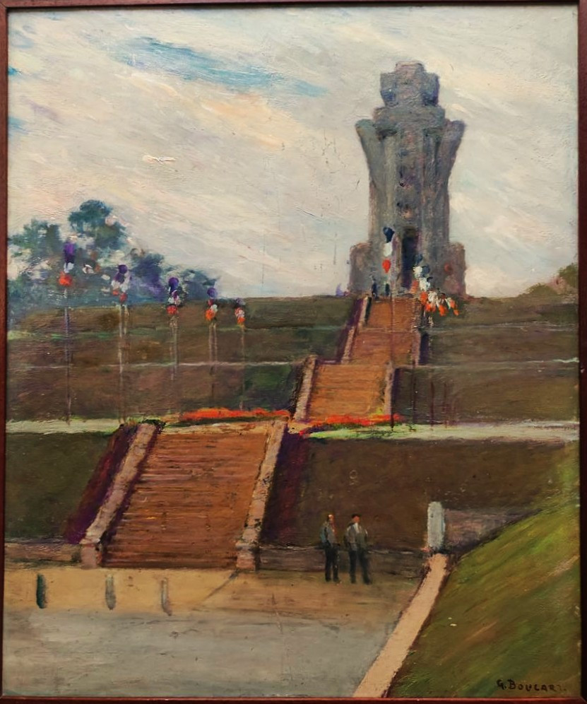 Gaston Boucart (1878-1962) Mémorial de Chasseneuil Charente. Angoulême, résistance guerre 39-45-photo-2
