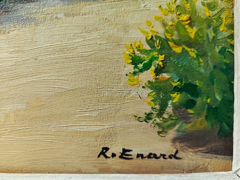 Raymond Enard ( 1902-1982) Venelle Fleurie Ile De Ré Ars. Charentaise School, Suire, La Rochelle-photo-7