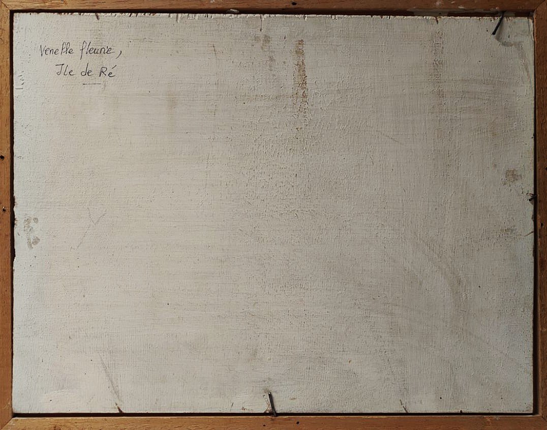 Raymond Enard ( 1902-1982) Venelle Fleurie Ile De Ré Ars. Charentaise School, Suire, La Rochelle-photo-8