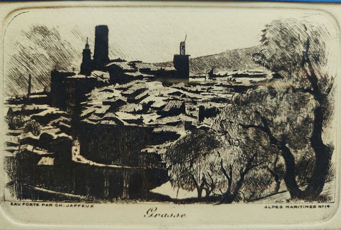 Henriette Marty (1902-1996) Bords De Vienne Limoges + Charles Jaffeux (1902-1941) Grasse.murols-photo-5