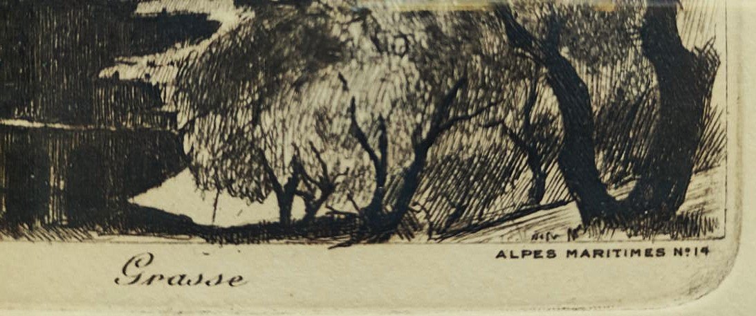 Henriette Marty (1902-1996) Bords De Vienne Limoges + Charles Jaffeux (1902-1941) Grasse.murols-photo-6