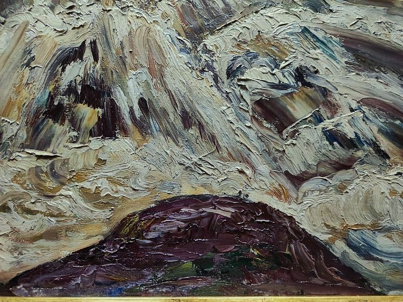 Eugène Alluaud (1866–1947) Flood On The Sedelle. School Of Crozant, Guillaumin, Limoges, Detroy-photo-5