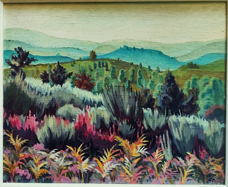 Pierre Parot (1894–1979), *saint Léger La Montagne*, 1948, Limousin. Bichet, Limoges; Jouhaud Crozant-photo-2