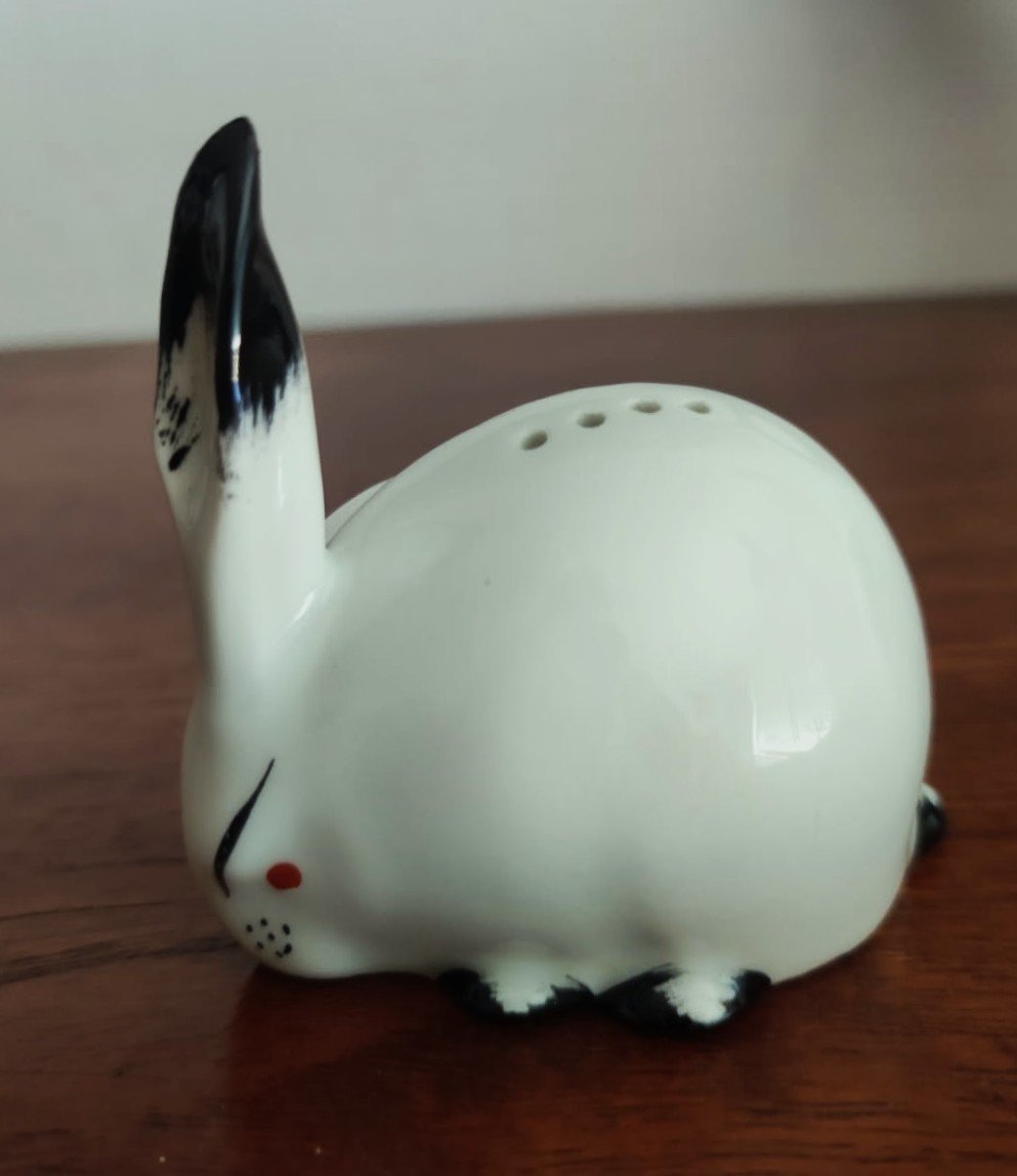 Edouard Marcel Sandoz (1881-1971) Lapin salière Limoges, Théodore Haviland. Tharaud, Robj...-photo-4