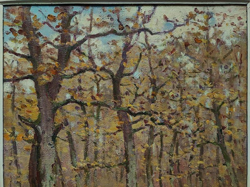 Paul Rue (1866–1954). *deer In The Underbrush*  School Of Crozant, Châteauroux, Maillaud, Creuse-photo-3