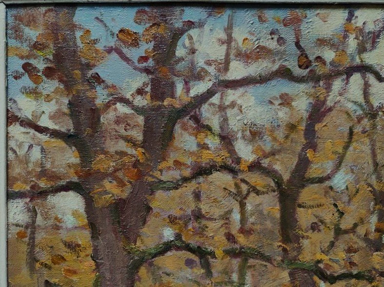 Paul Rue (1866–1954). *deer In The Underbrush*  School Of Crozant, Châteauroux, Maillaud, Creuse-photo-4