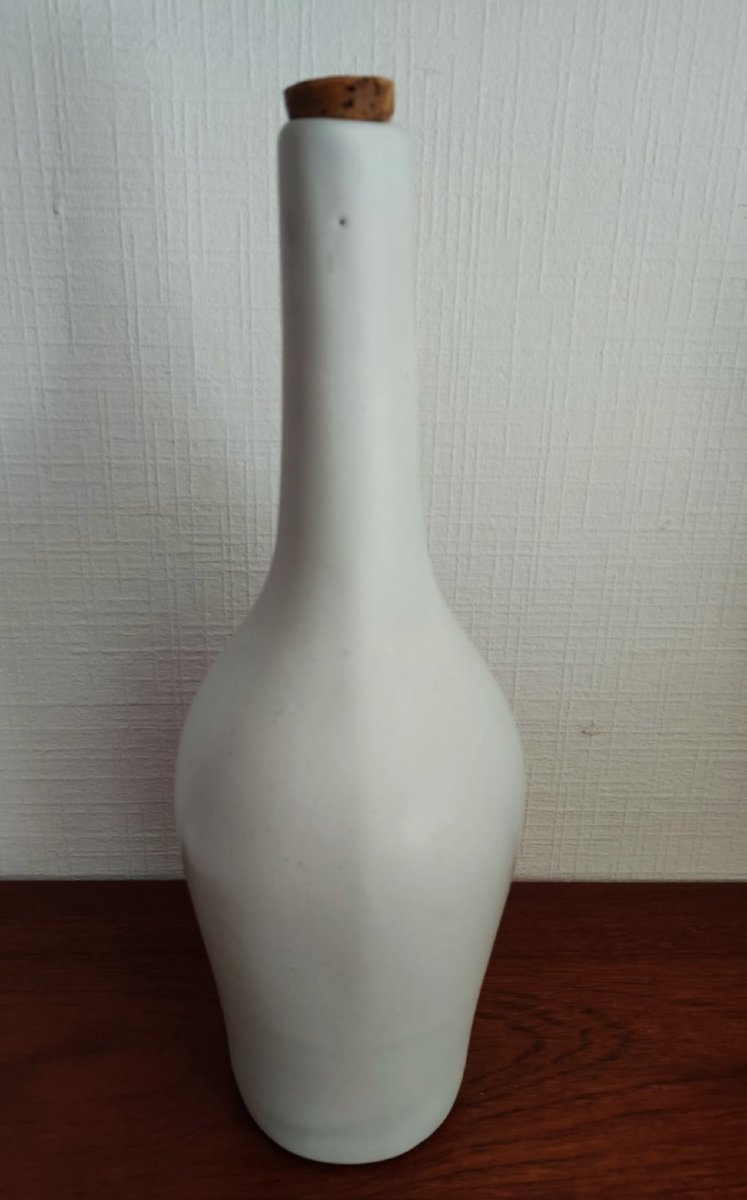 Roger Capron (1922-2006) 2 vases et bouteilles vers 1950 à Vallauris. Innocenti, Picault Callis-photo-3