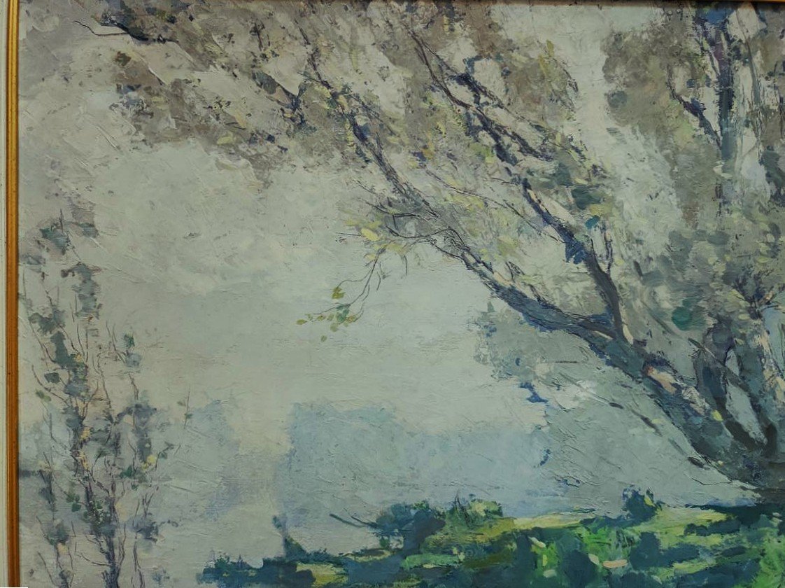 Eugène Brouillard (1870–1950) *mist On The River*. Lyon School, Fauvist, Musée d'Orsay, Carrand-photo-4