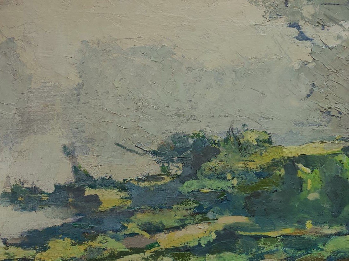 Eugène Brouillard (1870–1950) *mist On The River*. Lyon School, Fauvist, Musée d'Orsay, Carrand-photo-4