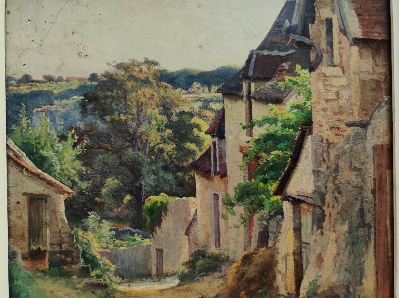 Pierre Ernest Ballue (1855–1928) Village In Creuse, Ca. 1900. School Of Crozant, Alluaud, Donzel-photo-4