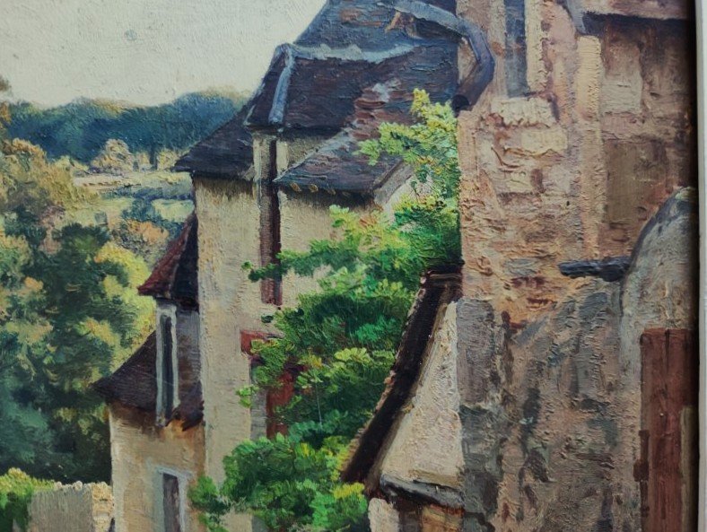 Pierre Ernest Ballue (1855–1928) Village In Creuse, Ca. 1900. School Of Crozant, Alluaud, Donzel-photo-2