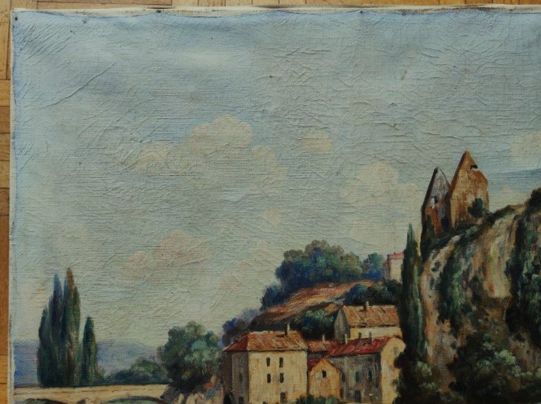 Gaston Aubert (19th–20th Centuries) Angles-sur-l'anglin, Vienne, Creuse, Berry, Gartempe, Crozant.....-photo-2